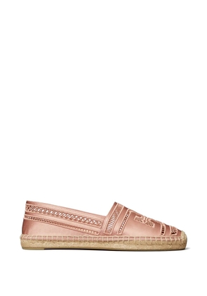 Tory Burch open weave espadrilles - Pink