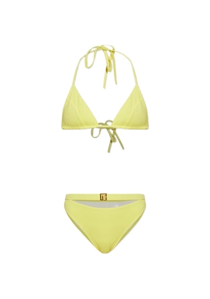 Balmain triangle bikini - Yellow