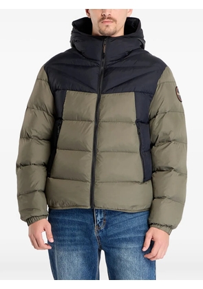 Napapijri padded colour-block jacket - Green