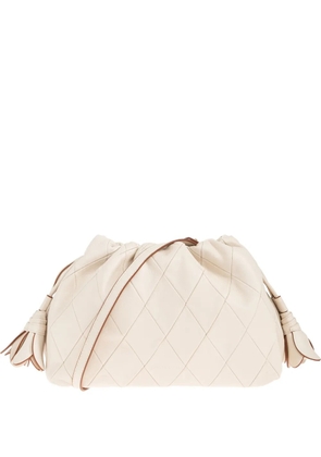 ZIMMERMANN medium Cloud 91 quilted leather clutch bag - Neutrals