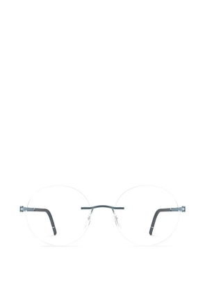 Silhouette Momentum rimless round-frame glasses - Blue