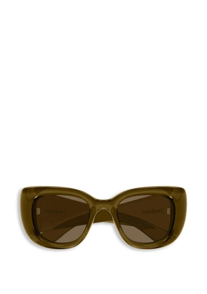 Saint Laurent Eyewear Howl cat-eye sunglasses - Green
