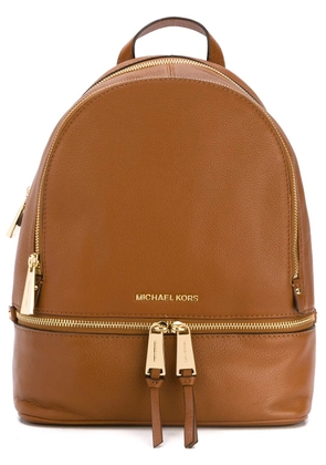 Michael Michael Kors double zip backpack - Brown