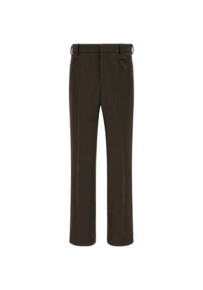 Second/Layer El Niño pleated trousers - Brown