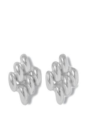 YSSO chain-link earrings - Silver