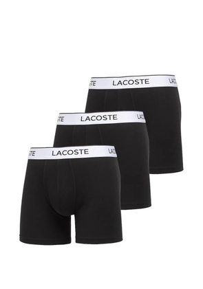 Lacoste logo-waistband boxers set (set of three) - Black