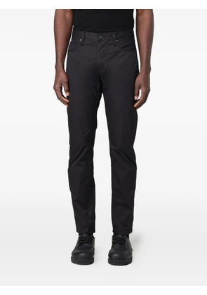 Emporio Armani logo-detail trousers - Black