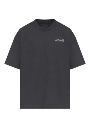 AllSaints Herald logo-print T-shirt - Black