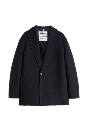 Jil Sander peaked-lapel jacket - Blue
