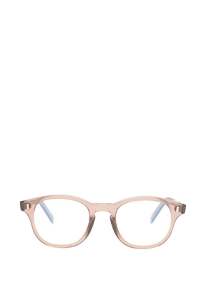 L.G.R Fez Bold round-frame glasses - Neutrals