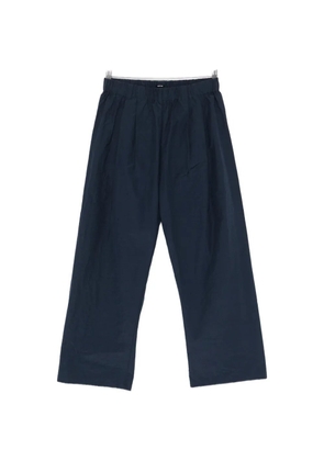 Apuntob elasticated-waistband straight-leg trousers - Blue