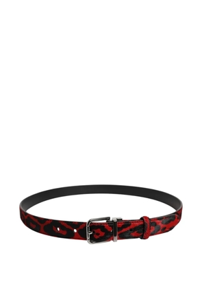 Dolce & Gabbana buckle belt - Red
