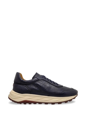 Henderson Baracco pebbled-leather sneakers - Blue