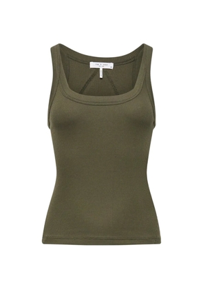 rag & bone Luca ribbed-knit tank top - Green