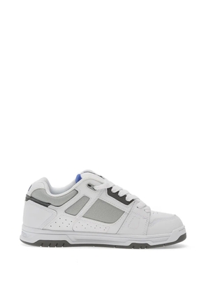 DC Shoes Stag panelled logo-patch sneakers - White