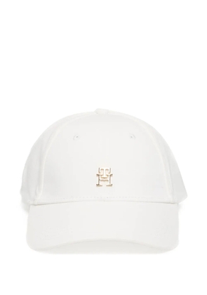 Tommy Hilfiger Chic TH logo-plaque baseball cap - White