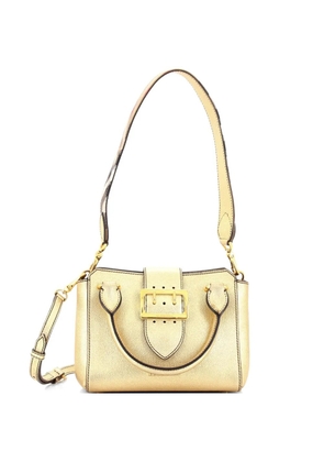 Burberry Pre-Owned Buckle Leather Small tote bag - Gold