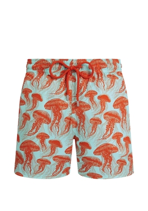 Vilebrequin jellyfish print swim shorts - Blue