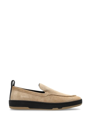 Lanvin suede slip-on loafers - Neutrals