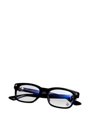 Chrome Hearts Vagilante rectangle-frame glasses - Black