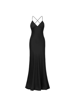 IL VOLO Isla cross-strap dress - Black