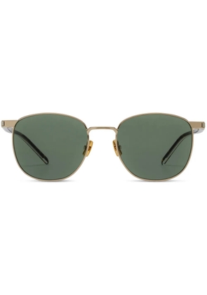 Saint Laurent Eyewear logo-engraved sunglasses - Gold