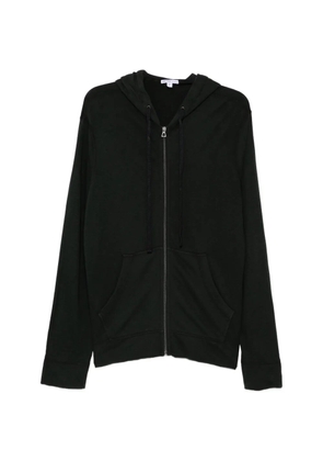James Perse french terry zip-up hoodie - Green