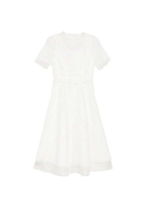 SHIATZY CHEN lace midi dress - White