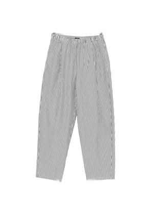 Apuntob pocket striped trousers - Black