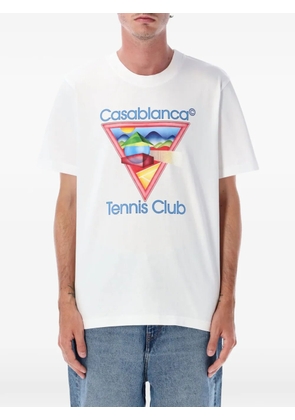 Casablanca crew-neck T-shirt - White