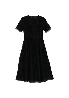 SHIATZY CHEN lace midi dress - Black