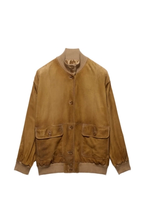 Prada suede jacket - Brown