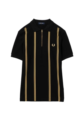 Fred Perry striped polo shirt - Black