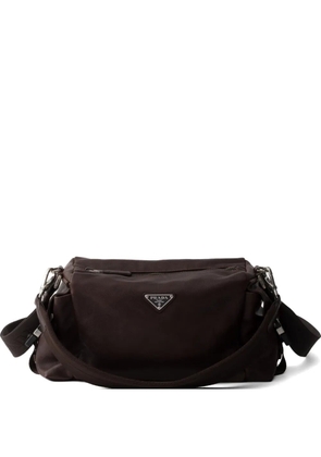 Prada Explore leather bag - Brown