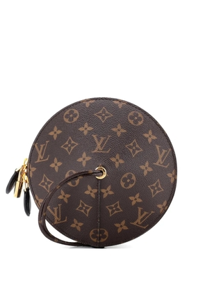 Louis Vuitton Pre-Owned Toupie Handbag Monogram Canvas clutch bag - Brown