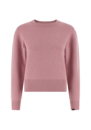 extreme cashmere N° 430 Jeanne crew-neck sweater - Pink