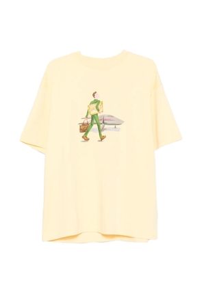 Drôle De Monsieur L'Homme Au Tableau T-shirt - Yellow