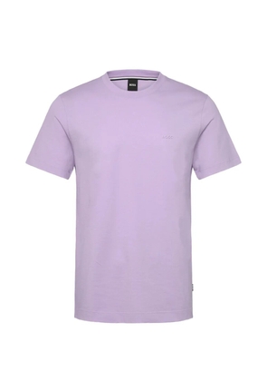 BOSS Thompson logo-print cotton T-shirt - Purple