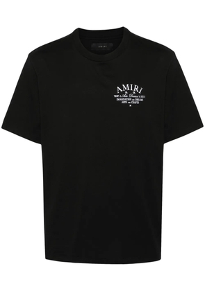 AMIRI logo-print cotton T-shirt - Black