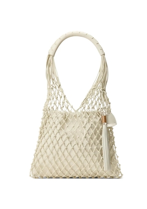 Ralph Lauren Collection macramé tassel tote bag - Neutrals