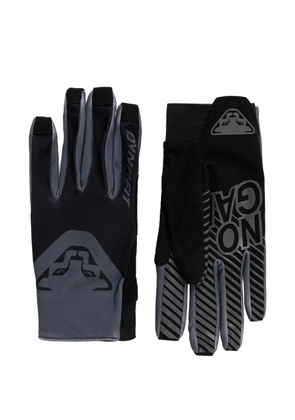 DYNAFIT DNA logo-print panelled gloves - Black