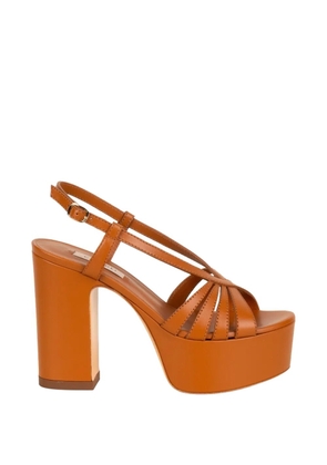 Casadei Elsa strappy platform sandals - Neutrals