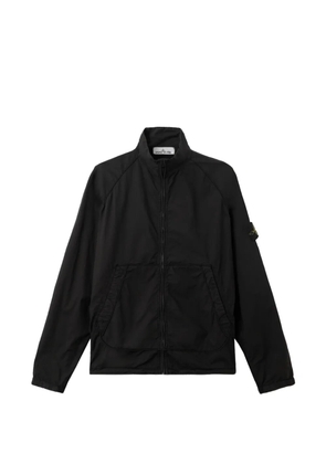Stone Island compass-badge track jacket - Black