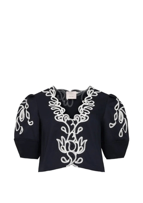 Cinq A Sept Bellara Paisley Bloom blouse - Blue