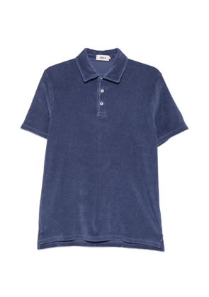Altea Smith terry-cloth polo shirt - Blue