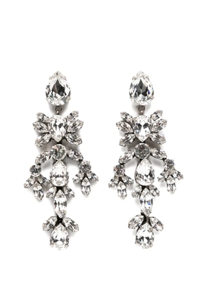 Ermanno Scervino crystal-embellished drop earrings - Black