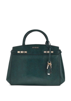 GUESS USA Melinda lizard-effect tote bag - Green