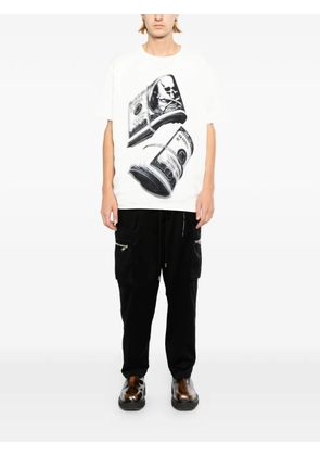 Mastermind Japan Trippy Mikio Art x Mastermind japan T-shirt - White
