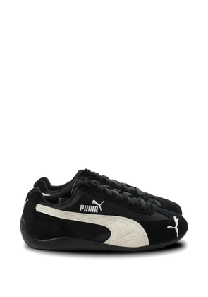 PUMA Speedcat logo-embroidered panelled sneakers - Black