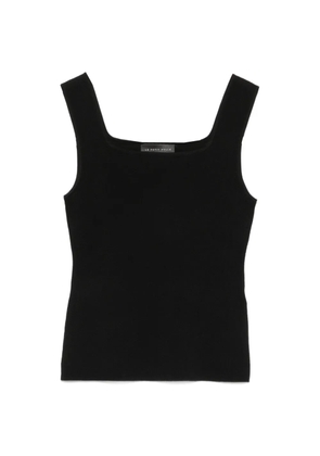 Le Petit Pulle square-neck tank top - Black